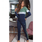 Pigiama donna Lotto LP6061 caldo cotone militare