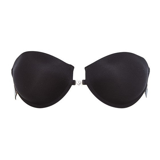 Reggiseno fascia Lormar lynette schiena scoperta spalline trasparenti