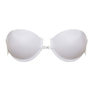 Reggiseno fascia Lormar lynette schiena scoperta spalline trasparenti