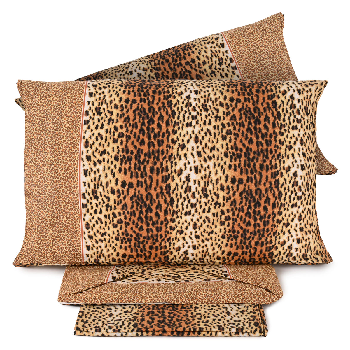 Completo letto matrimoniale Irge maculato 100% cotone