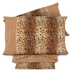 Completo letto matrimoniale Irge maculato 100% cotone