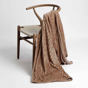 Plaid caldo in coral coperta Admas 69027