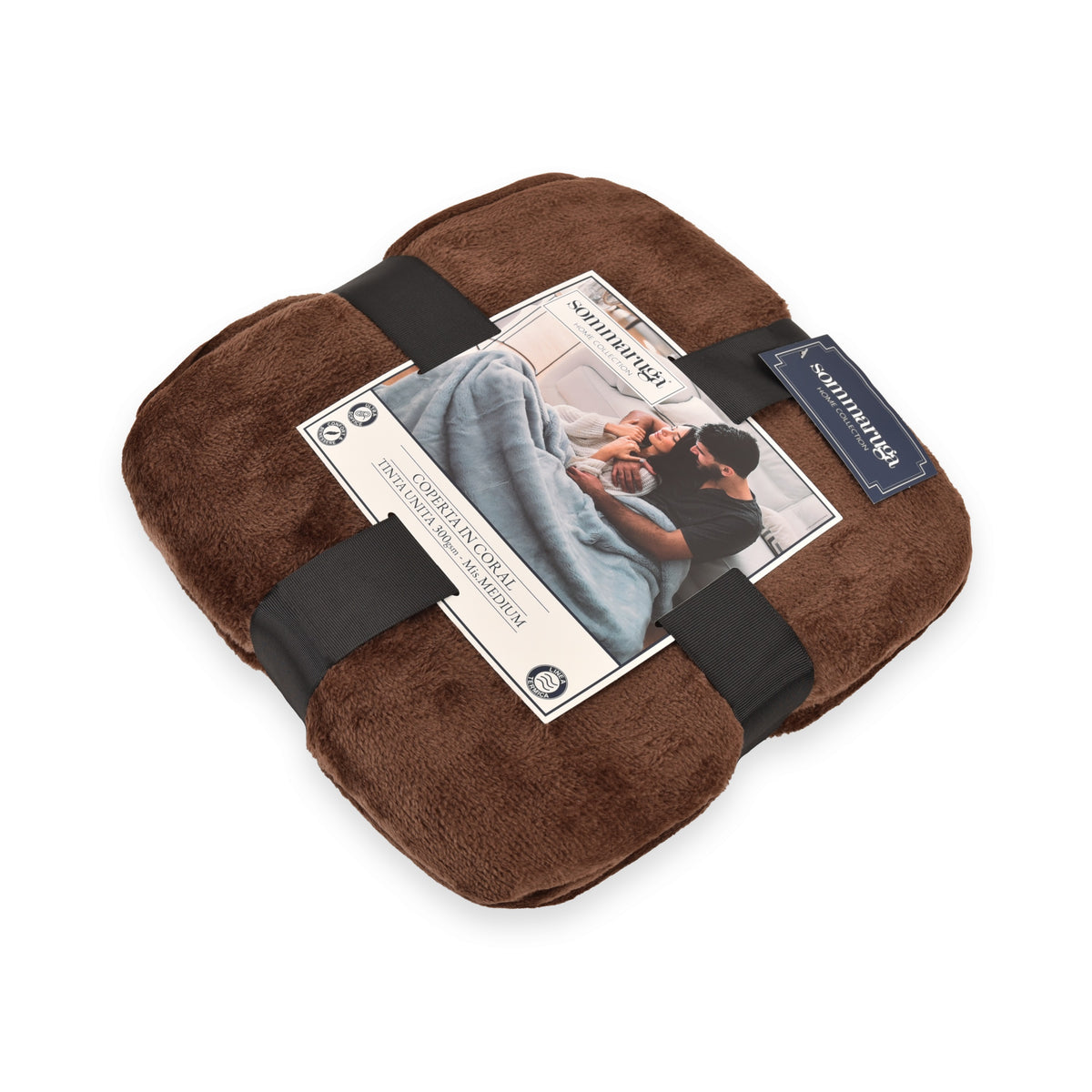 Coperta coral pile sommaruga invernale venere