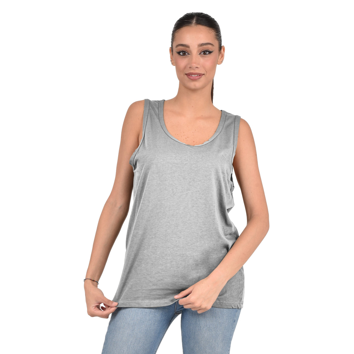 Canotta 100% cotone unisex intima o esternabile 103/E