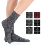 Calze donna invernali Meritex 3558 caldo cotone 6 paia var.A