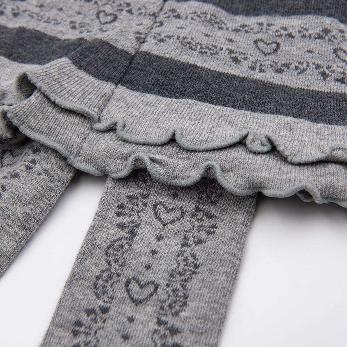 Collant con gonna neonata Meritex 0201 caldo cotone a fantasia