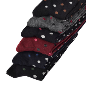 Calze lunghe gambaletto caldo cotone Meritex 6579 B 6 paia