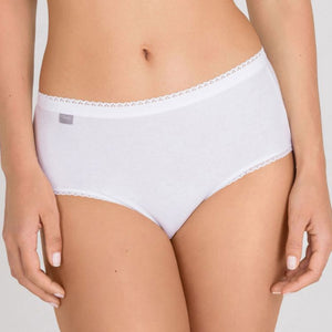 Slip donna midi Playtex p00bp in cotone elasticizzato