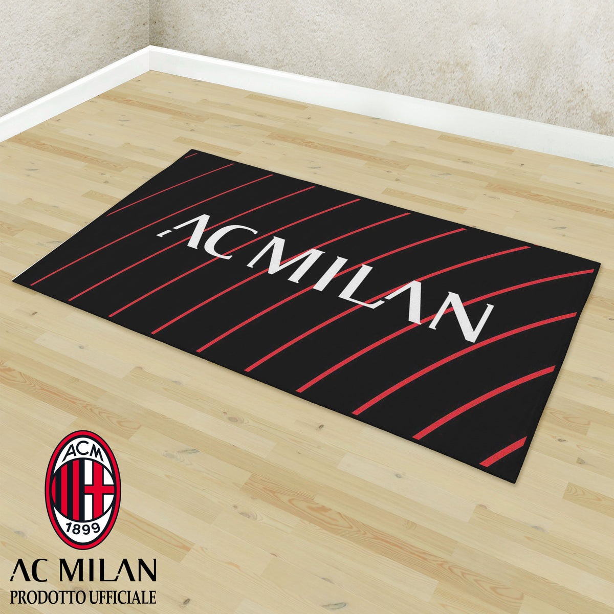 tappeto antiscivolo Milan Ufficiale 70x110