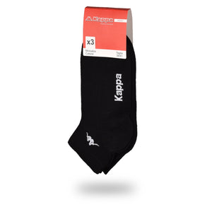 Calzini uomo donna Kappa k004 cotone elasticizzato 3 paia