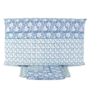 Completo letto in puro cotone 100% Irge Ginevra Missoni