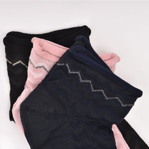 Calzini donna senza elastico charro Monia 69 var E lavorate cotone 3 paia