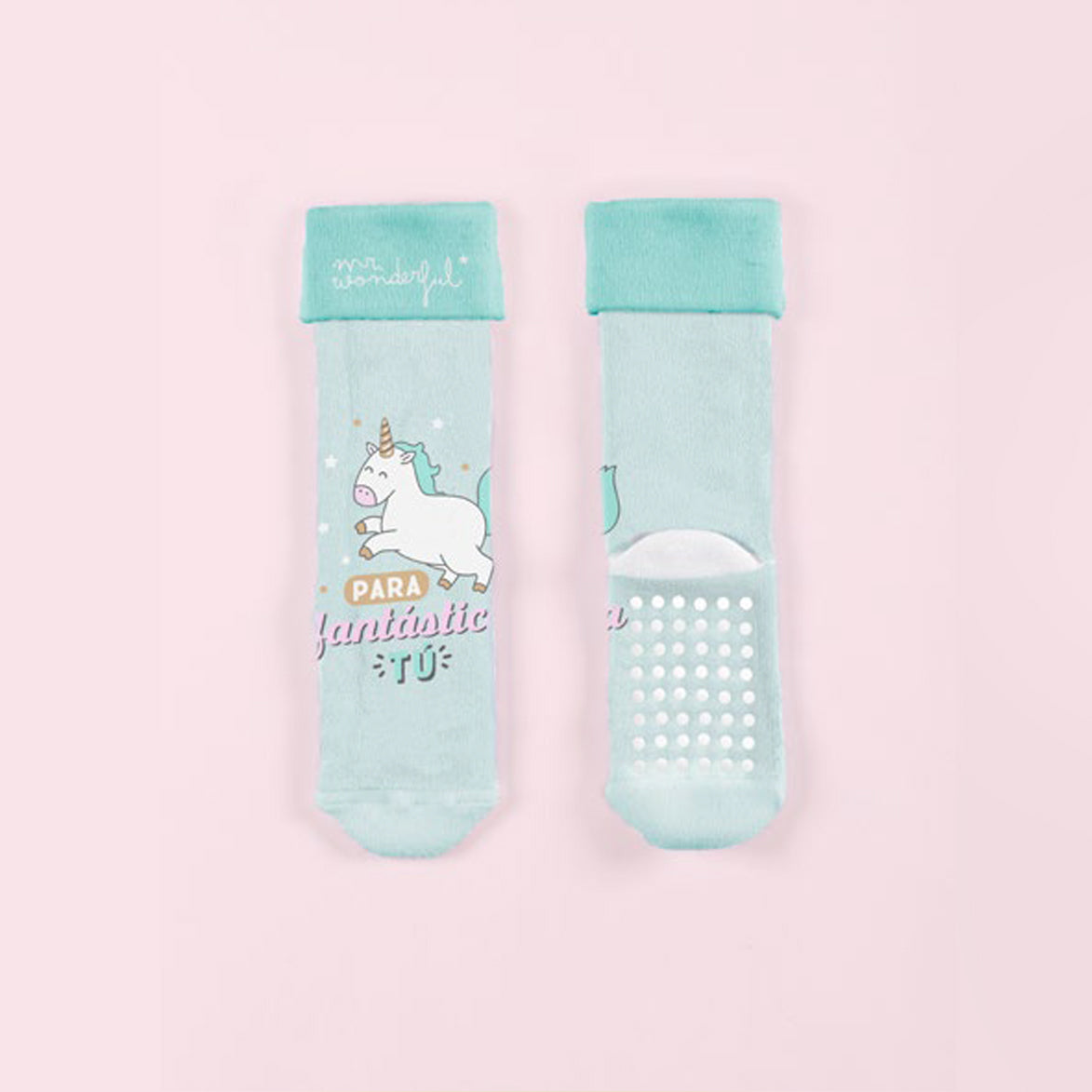 Calze antiscivolo donna Mr. Wonderful 29751E unicorno 1 paio