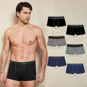 Boxer Navigare uomo B21232Z elastico logato 6 pezzi