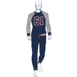 Pigiama uomo Navigare caldo cotone blu navy 2141239