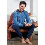Pigiama Uomo in pile caldissimo Navigare 2141261 jeans