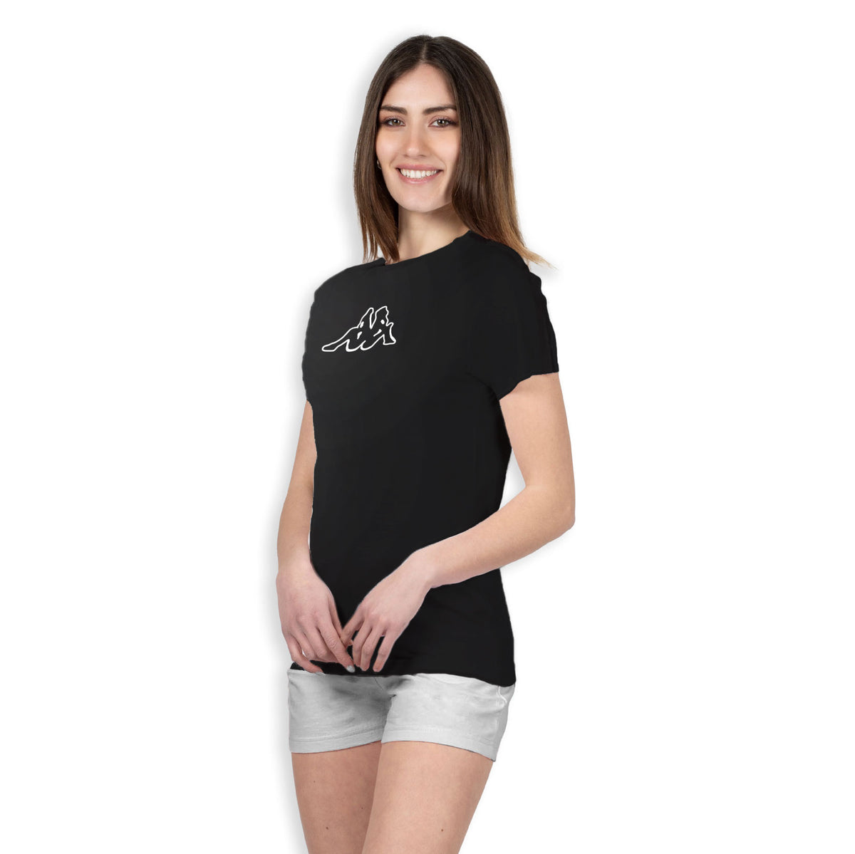 Pigiama donna Kappa KWS 22962 nero sportivo