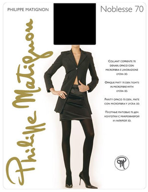 Collant Philippe Matignon Noblesse 70 den coprente opaco