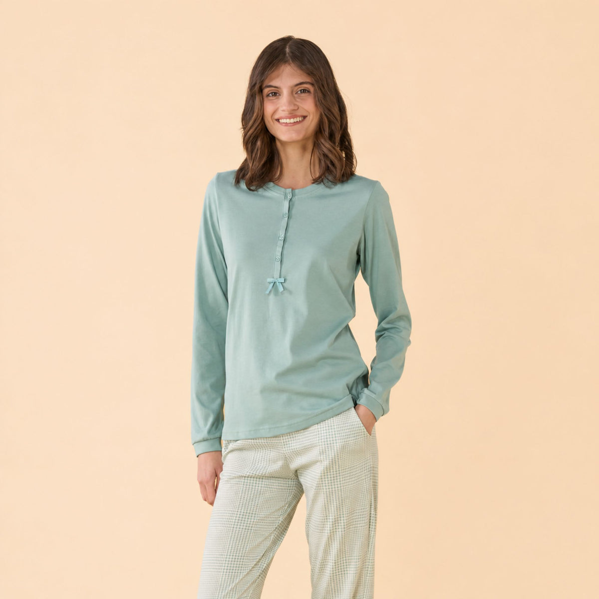 Pigiama donna 100% cotone Noidinotte FA9819