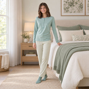 Pigiama donna 100% cotone Noidinotte FA9819