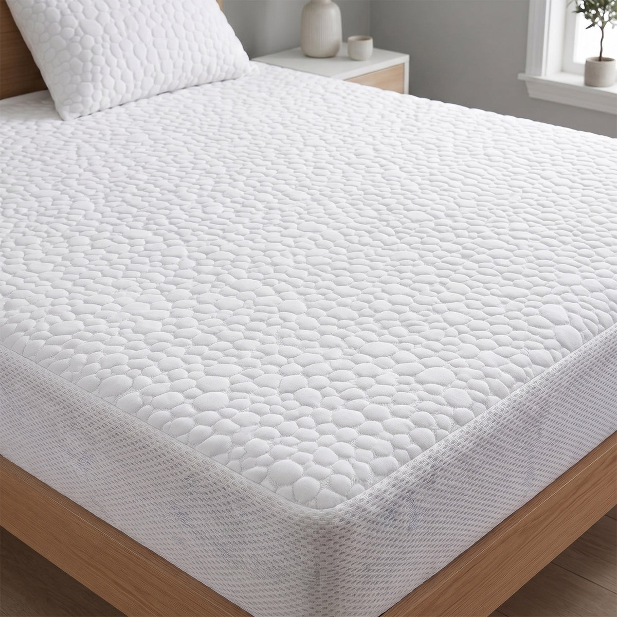 Coprimaterasso rinfrescante Novia jacquard Fresh