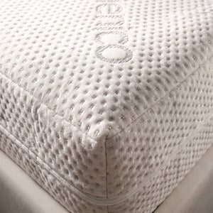 Coprimaterasso con angoli jacquard Novia silver