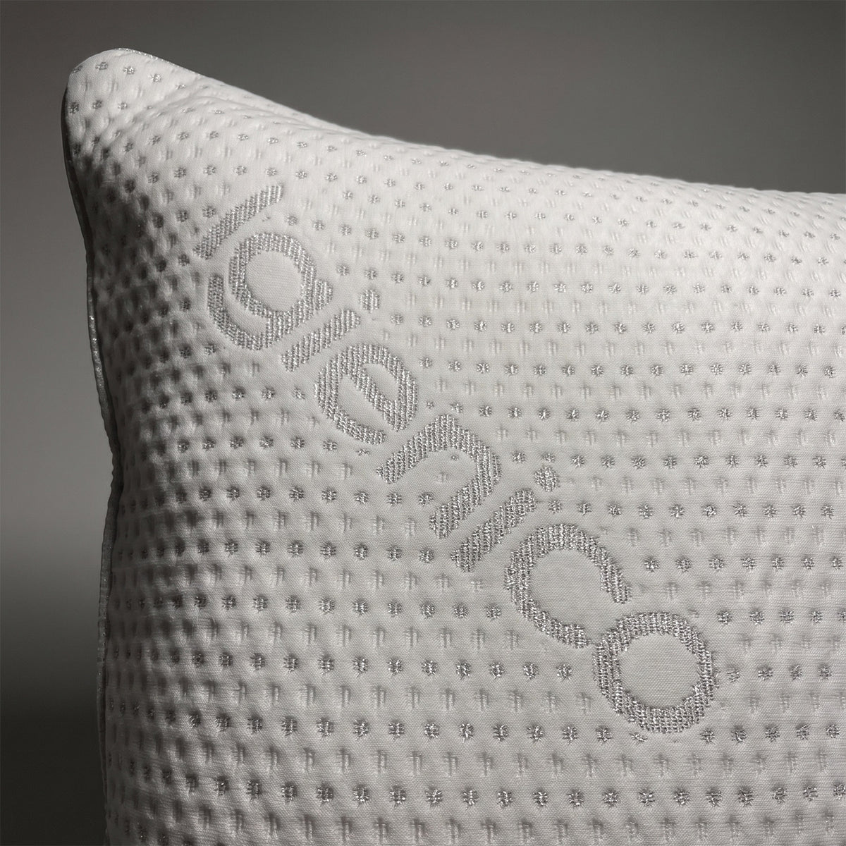Coprifedere jacquard con ioni d'argento Novia silver