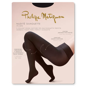 Collant Philippe Matignon Nuditè Silhouette 70den senza cuciture