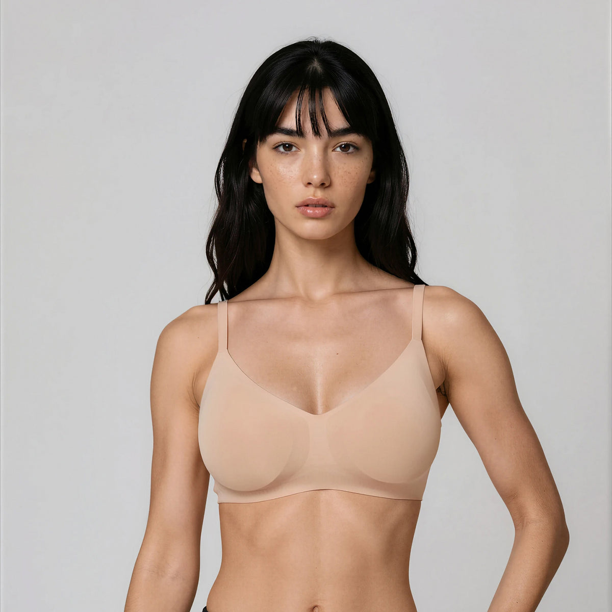 Reggiseno a bralette imbottitura graduata taglio laser Jadea Nuvola