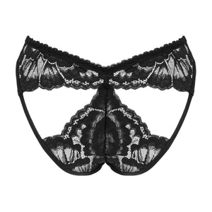 Panty fronte a V retro con aperture pizzo Obsessive Alessya