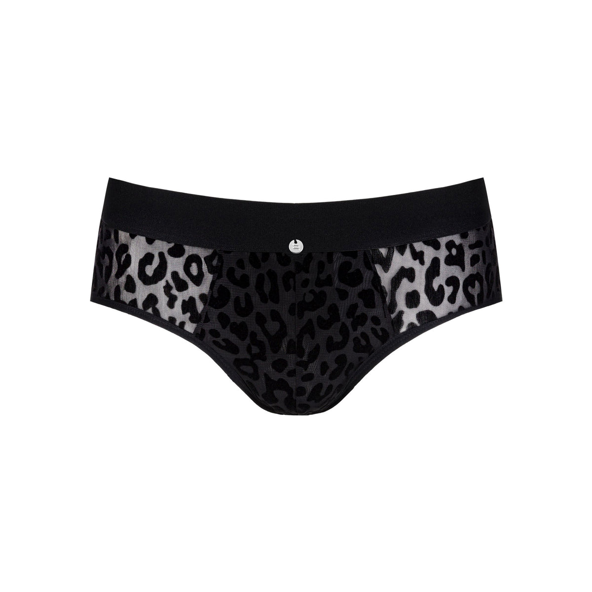 Intimo slip uomo sexy animalier Azmeron briefs black Obsessive