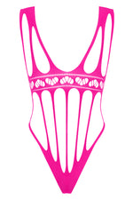 Sexy body donna rosa Obsessive b121 teddy pink