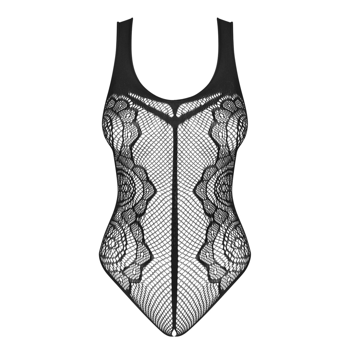 Sexy Crotchless teddy a rete lavorata Obsessive B335