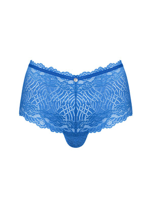 Obsessive shorties sexy Bluellia in pizzo blu