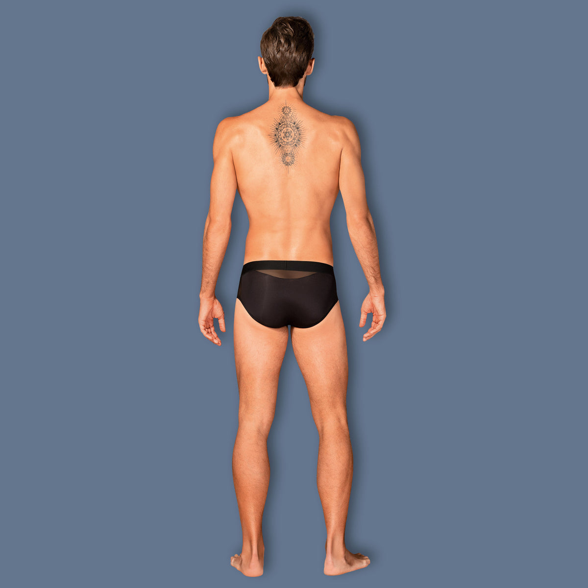 Slip uomo nero microfibra intimo sexy Boldero briefs Obsessive
