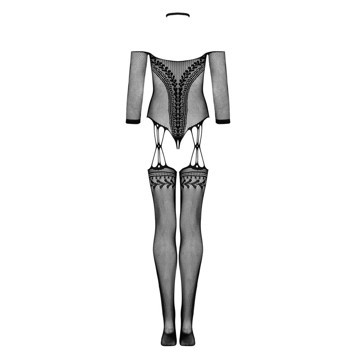 Bodystocking a perizoma con maniche sexy hot Obsessive G333