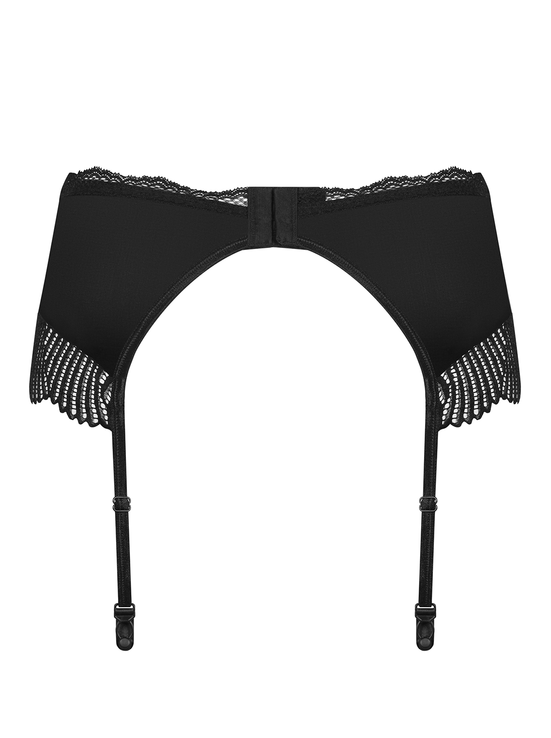 Reggicalze regolabile Obsessive Klarita garter belt nero sexy