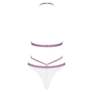 Teddy sexy in pizzo con cinghie in ciniglia Obsessive lilyanne
