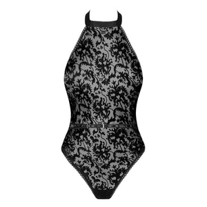 Body a perizoma sottogiacca con cinturino sexy Obsessive Softily