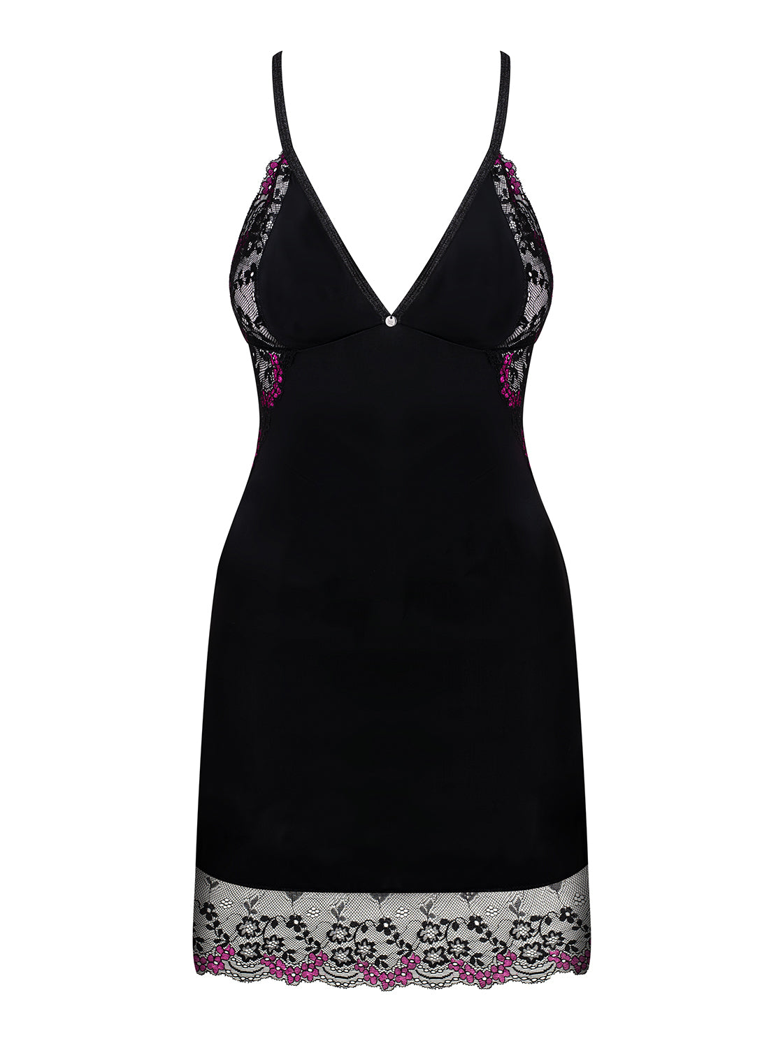 Sottoveste + perizoma Vanessme Obsessive pizzo sexy