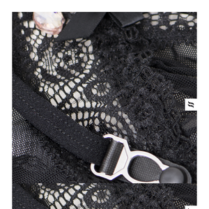 Sexy corsetto reggicalze + perizoma Obsessive 864-cor-1