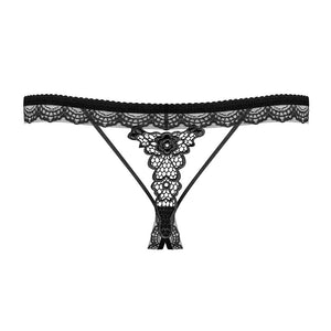Sexy perizoma Obsessive 865-thc-1 cavallo aperto nero