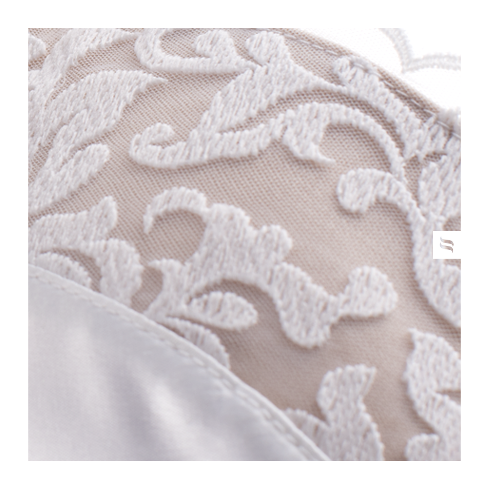 Sexy sottoveste + perizoma Obsessive 871-che-2 raso pizzo