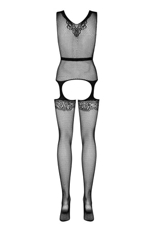 Bodystocking tutina sexy Obsessive F217 intimo cavallo aperto