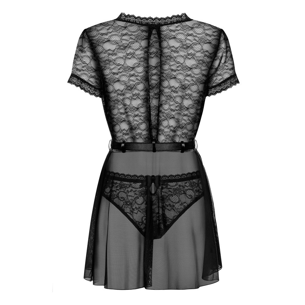 Sexy vestaglia + slip Obsessive swanita robe and panties