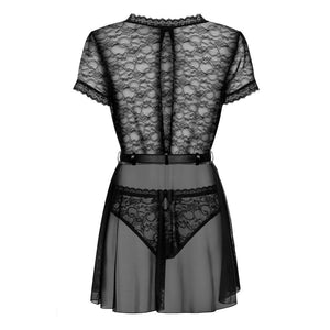 Sexy vestaglia + slip Obsessive swanita robe and panties