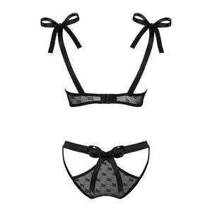 Completino intimo sexy con ferretto Obsessive Obsessivia 2 pcs