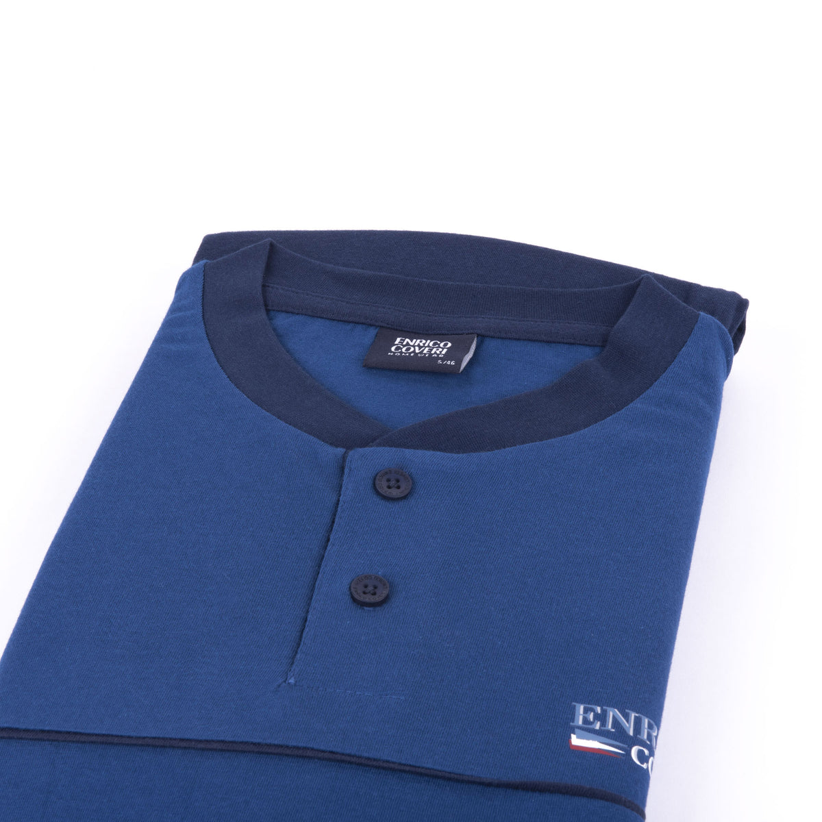 Pigiama uomo Enrico Coveri EP8123 lungo cotone