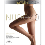 Collant Omsa Nudo 40 den semivelato corpino tuttonudo
