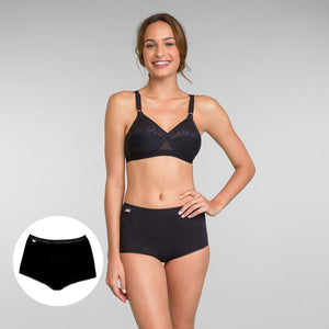 Slip donna maxi Playtex P00BQ in cotone elasticizzato